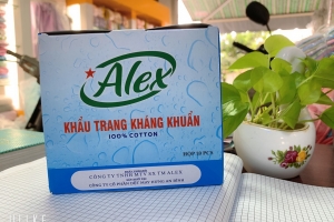 KHẨU TRANG KHÁNG KHUẨN 2 LỚP