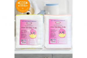 Khăn gạc tắm Baby 4 lớp - 80x80cm