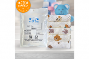 Khăn Sữa Muslin Swaddle 2 lớp - 30x30cm